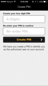 Mobile App Sign Up Process