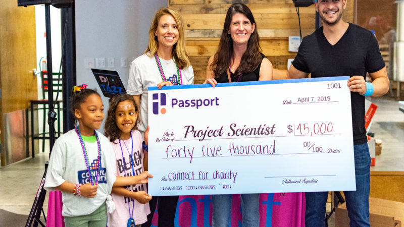 Passport and local community raise $45,000 for Project Scientist