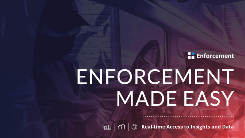 Enforcement Made Easy: Real-time Access to Insights and Data